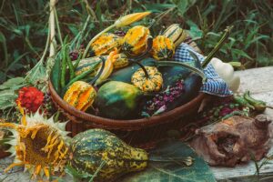 pumpkins and squash